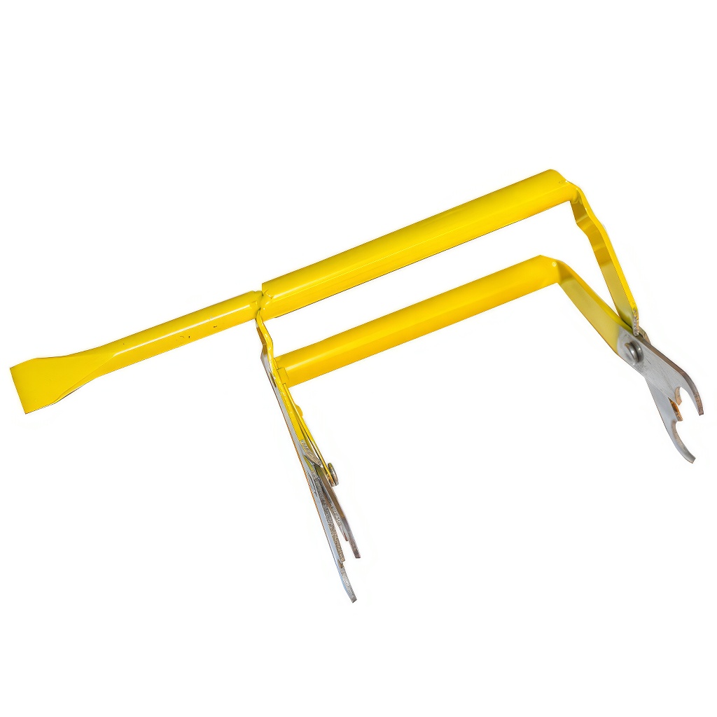 Pinzas elevadoras con separador - amarillas